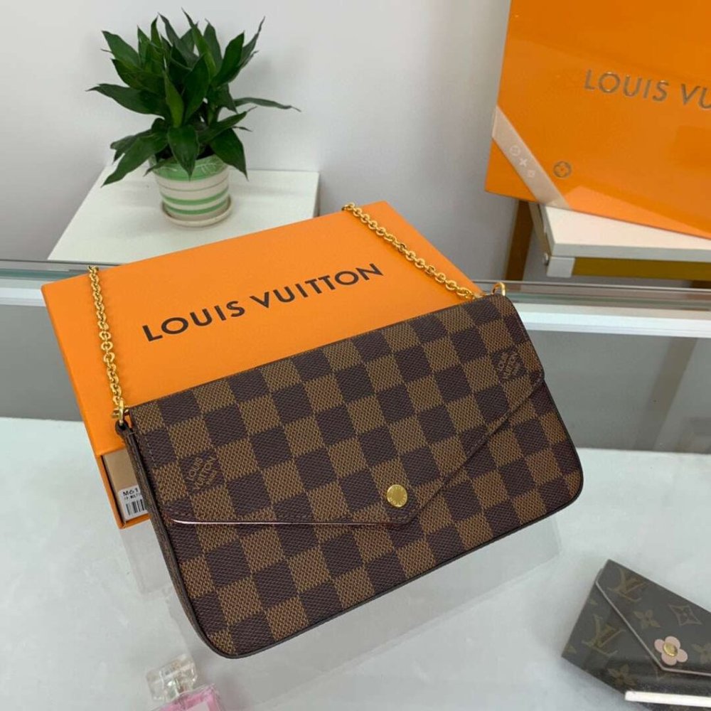 NEW Pochette Felicie Designer ClutchPurse Bag N63032